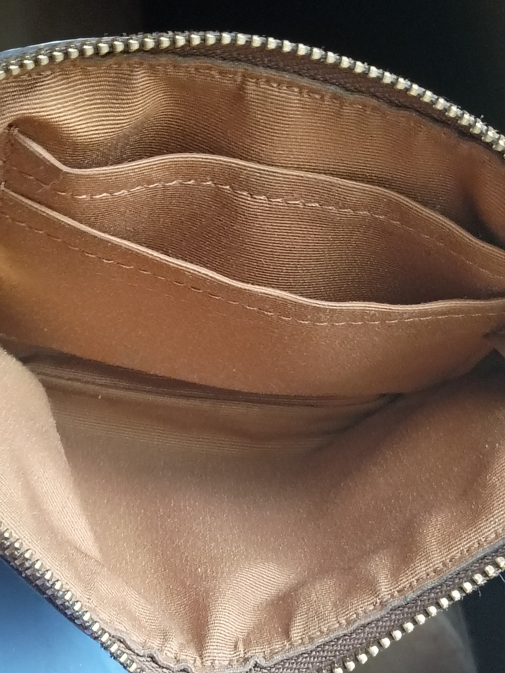 Limited Edition Coach Signature Canvas Pouch with Cat Print - Brown With Hangtag - Picture 4 of 5